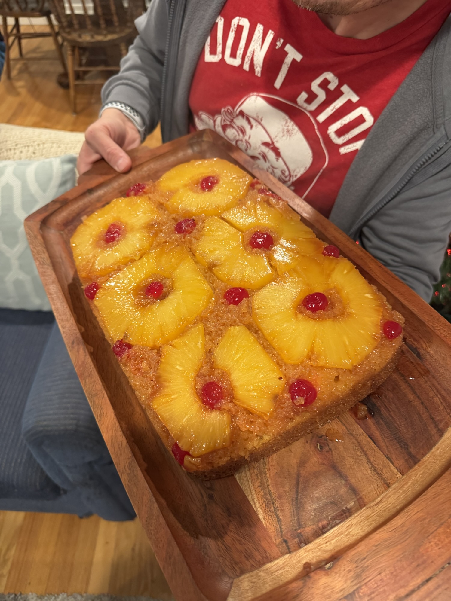 Pineapple Upside Down Cake made by Jared Harding Wilson