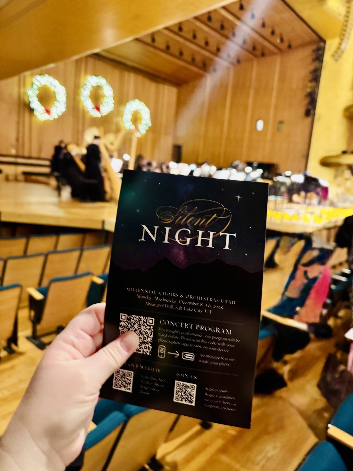 Millennial Choirs & Orchestras Silent Night Christmas Concert @ Abravanel Hall with Jared Harding Wilson