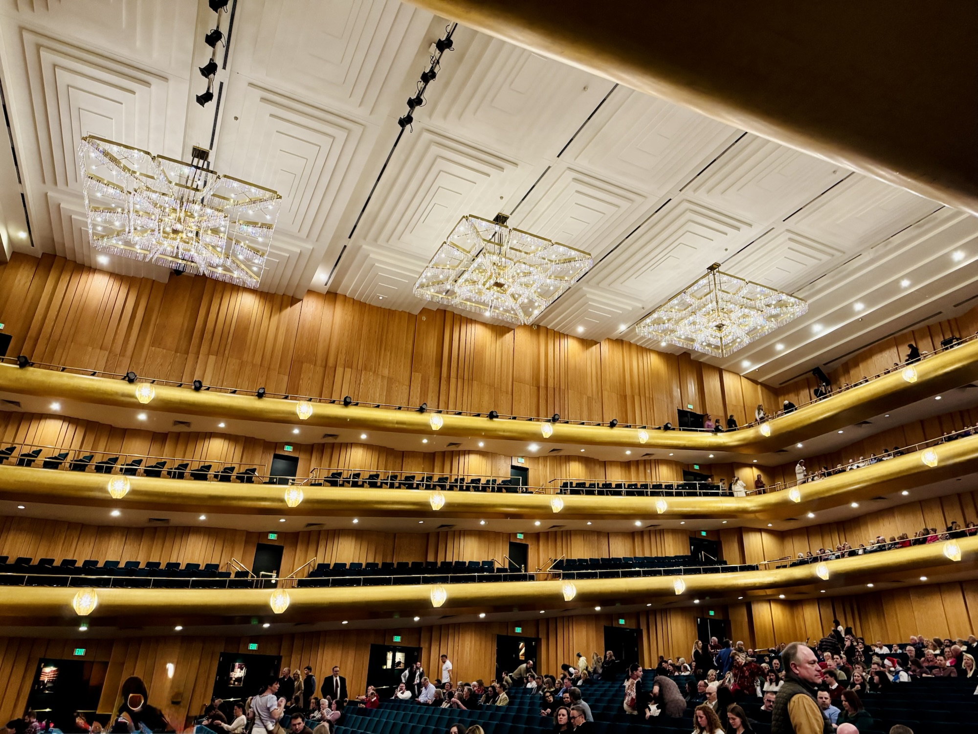 Abravanel Hall Concert Hall during the Millenial Choirs & Orchestras Christmas Concert