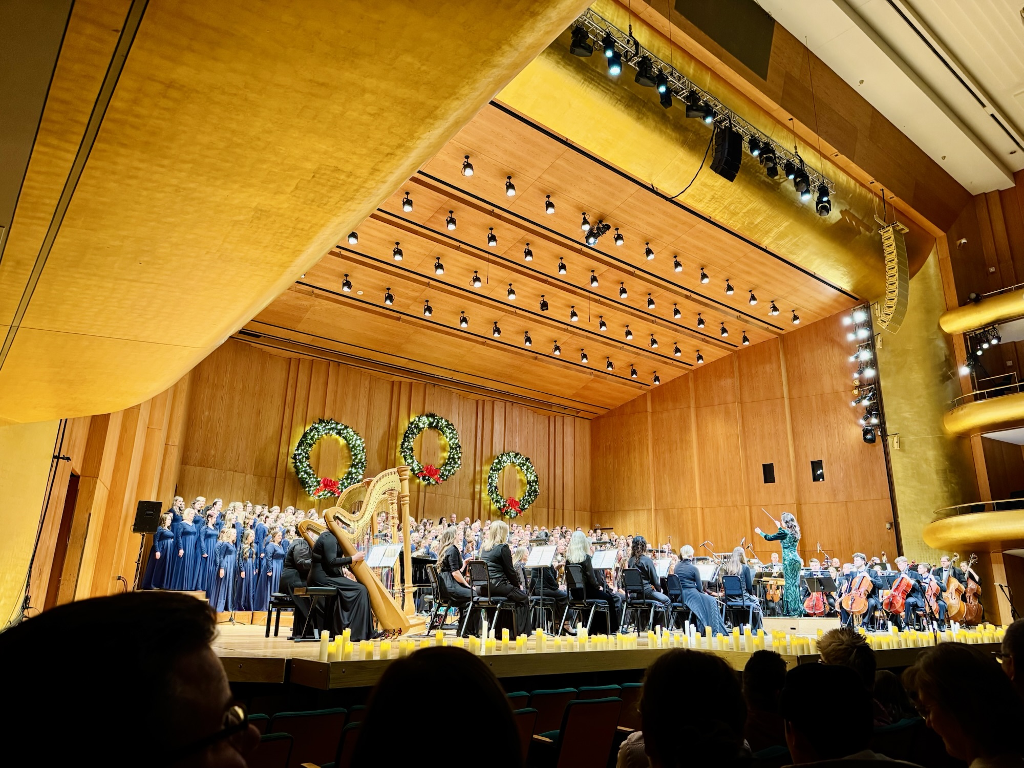 Millennial Choirs & Orchestras @ Abravanel Hall Christmas Concert with Jared Harding Wilson.