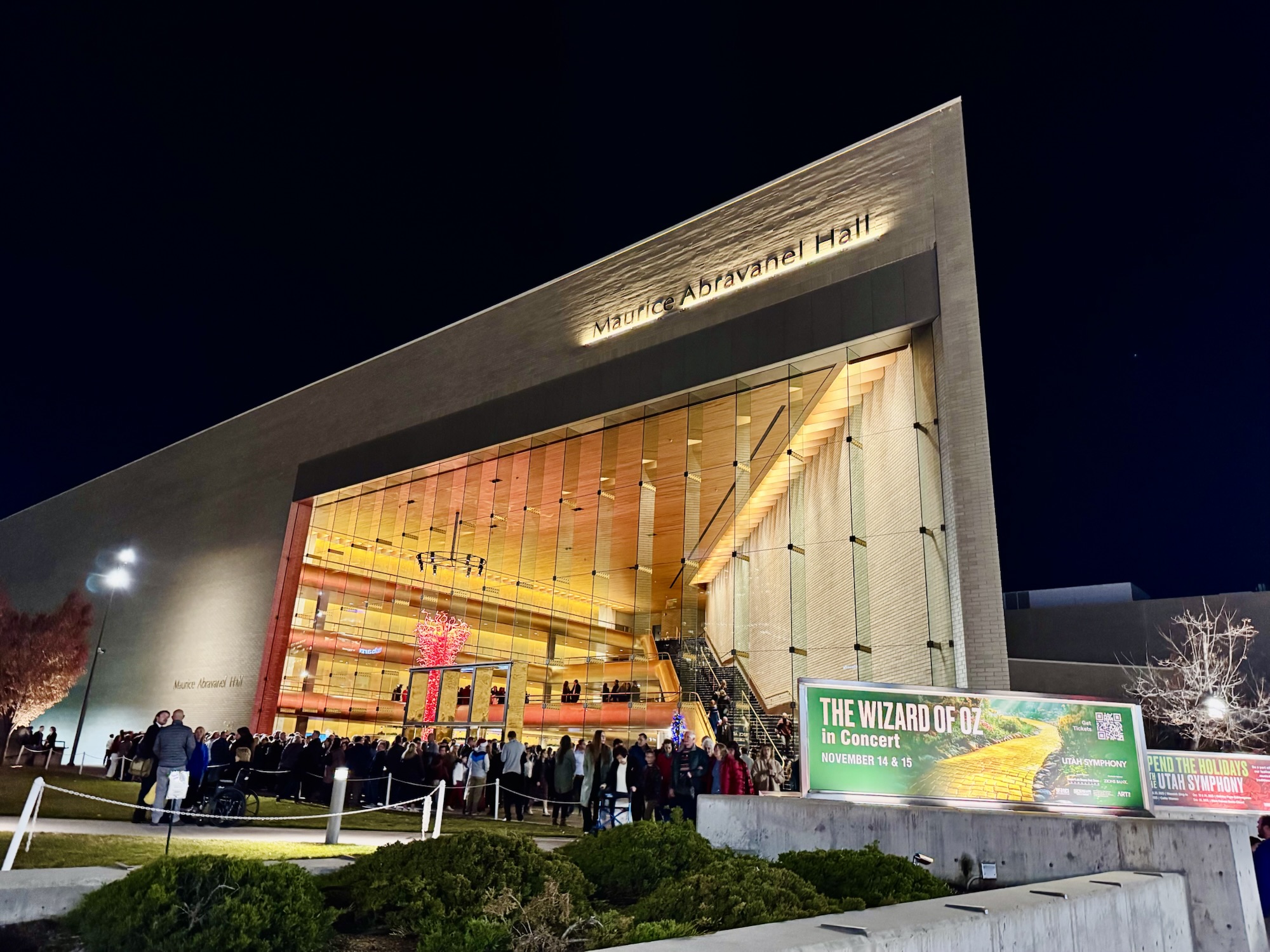 Maurice Abravanel Hall in Salt Lake City, Utah with Jared Harding Wilson