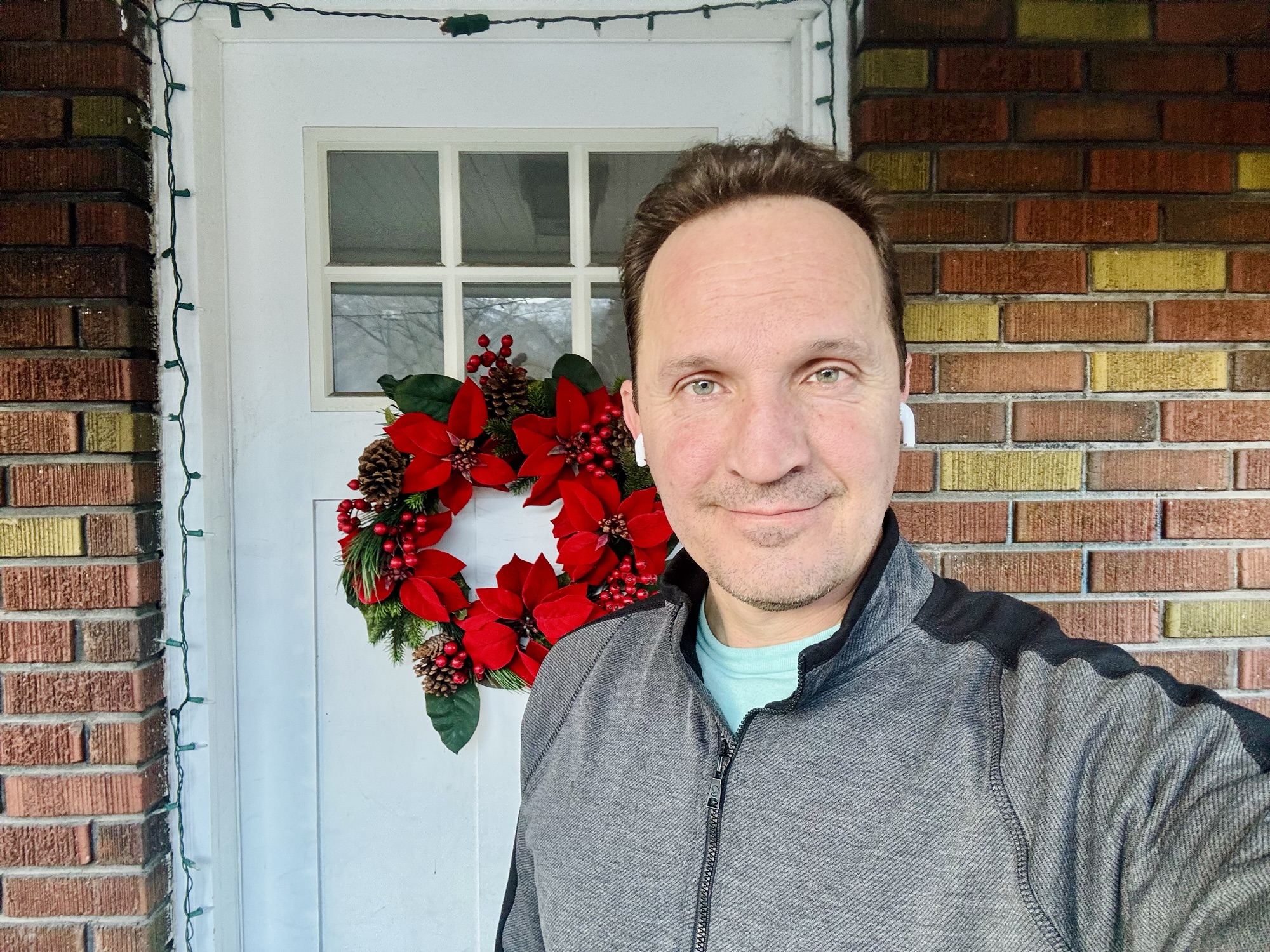 Jarrod Harding Wilson back from his 5K race from the Provo Rec Center here in Utah