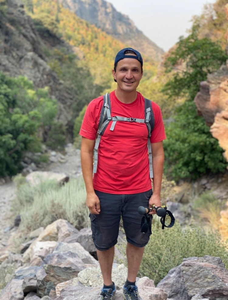 Jared Harding Wilson Hiking