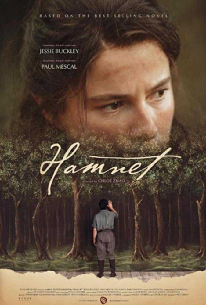Movie 🎥 Poster: Hamnet = The story of William Shakespeare and his family